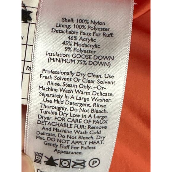 Eddie Bauer Down Puffer Coat 550 Fill Green Hooded Ski Outdoor Winter Parka SZ S - Picture 6 of 13